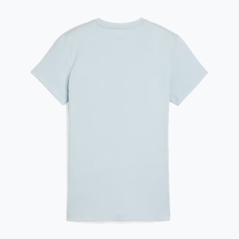 Koszulka damska PUMA ESS Logo Tee turquoise surf 2