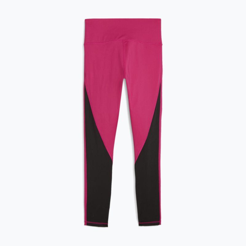 Legginsy treningowe damskie PUMA Train All Day 7/8 Tight garnet rose/puma black 2