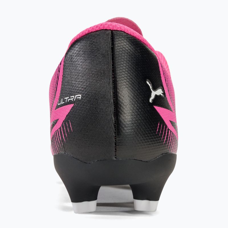 Buty piłkarskie PUMA Ultra Ultimate FG/AG poison pink/puma white/puma black 7
