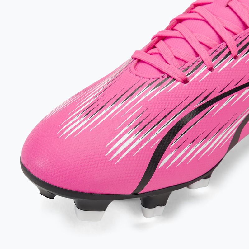 Buty piłkarskie PUMA Ultra Ultimate FG/AG poison pink/puma white/puma black 8