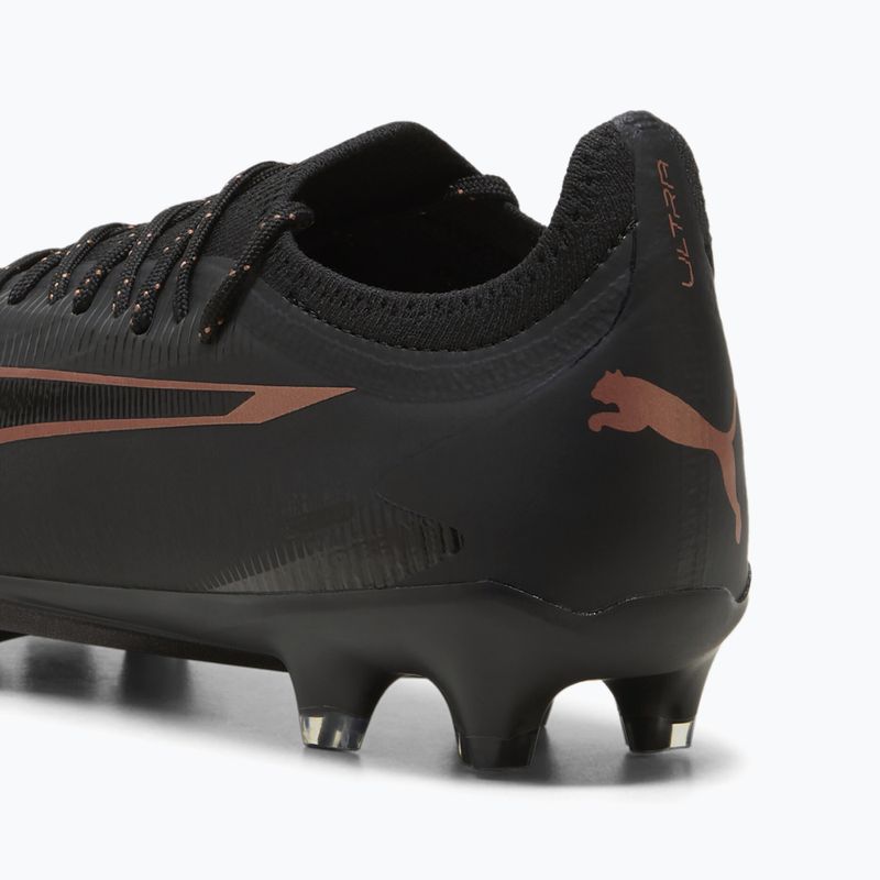 Buty piłkarskie PUMA Ultra Ultimate FG/AG puma black/copper rose 8