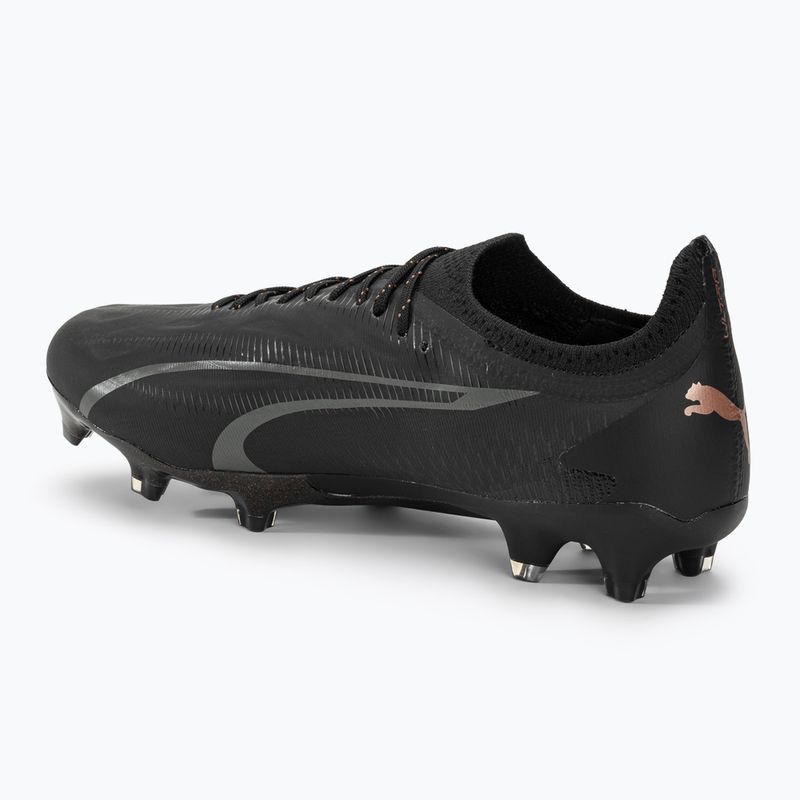 Buty piłkarskie PUMA Ultra Ultimate FG/AG puma black/copper rose 3