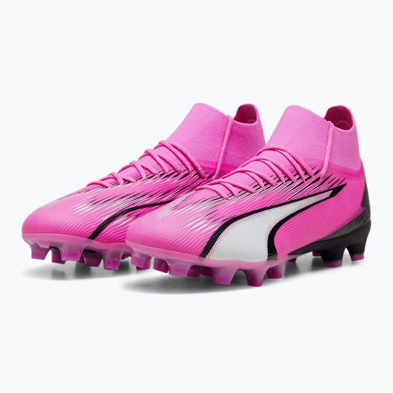 Buty piłkarskie PUMA Ultra Pro FG/AG poison pink/puma white/puma black 10