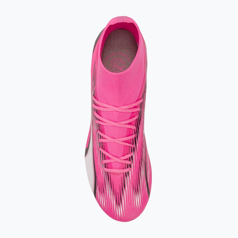 Buty piłkarskie PUMA Ultra Pro FG/AG poison pink/puma white/puma black 5