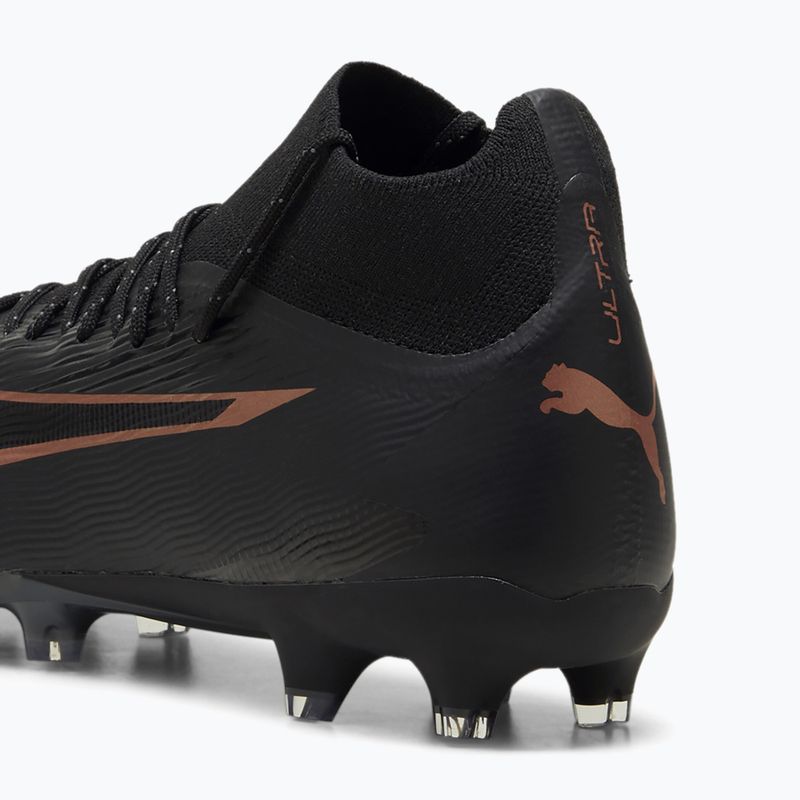Buty piłkarskie PUMA Ultra Pro FG/AG puma black/copper rose 8