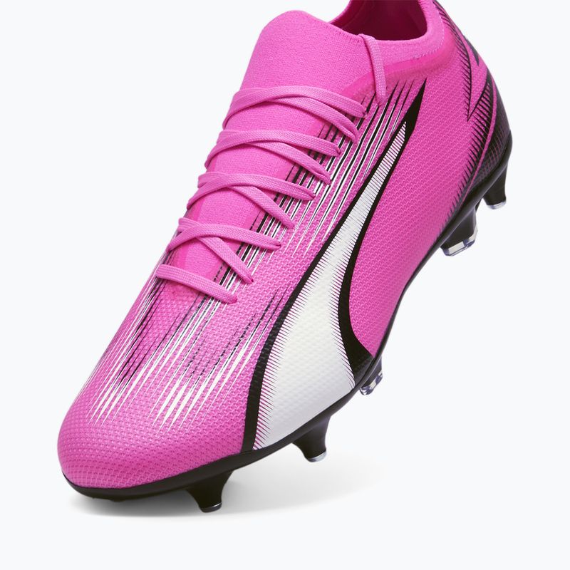 Buty piłkarskie PUMA Ultra Match MxSG poison pink/puma white/puma black 12