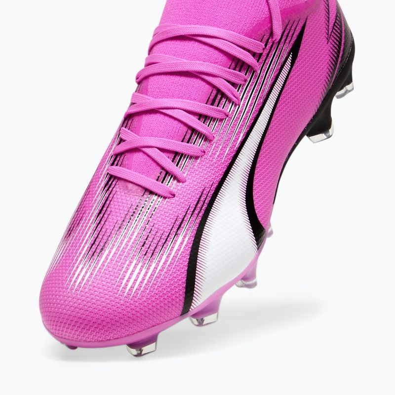 Buty piłkarskie PUMA Ultra Match FG/AG poison pink/puma white/puma black 12