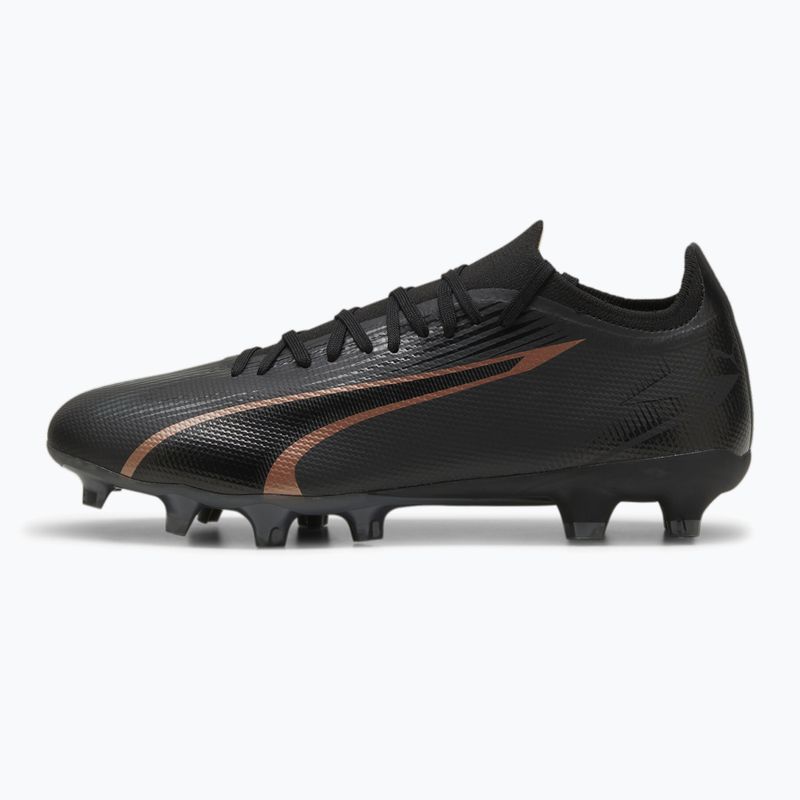 Buty piłkarskie PUMA Ultra Match FG/AG puma black/copper rose 8