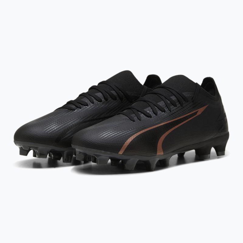Buty piłkarskie PUMA Ultra Match FG/AG puma black/copper rose 10