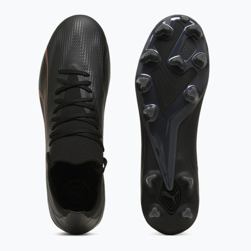 Buty piłkarskie PUMA Ultra Match FG/AG puma black/copper rose 11