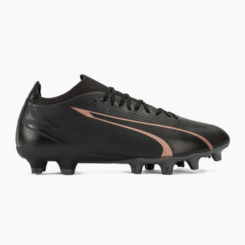 Buty piłkarskie PUMA Ultra Match FG/AG puma black/copper rose 2