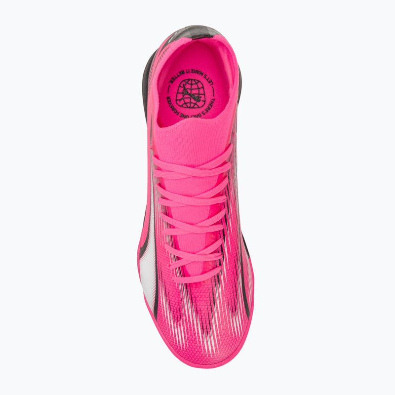 Buty piłkarskie PUMA Ultra Match IT poison pink/puma white/puma black 5