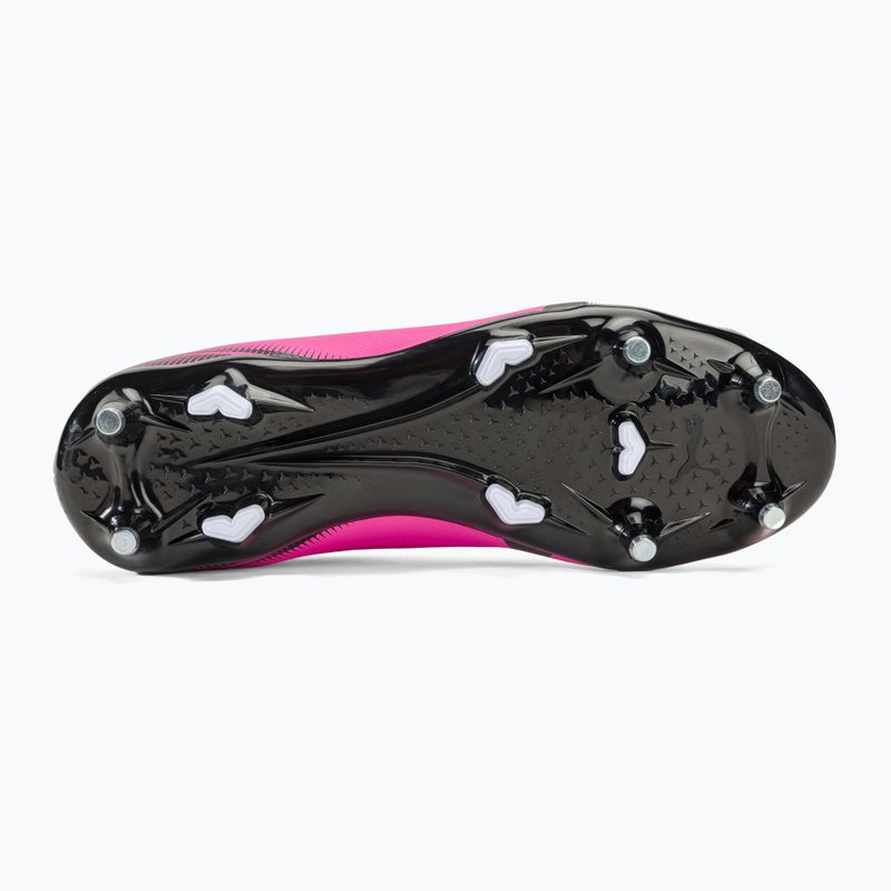 Buty piłkarskie PUMA Ultra Play MxSG poison pink/puma white/puma black 4