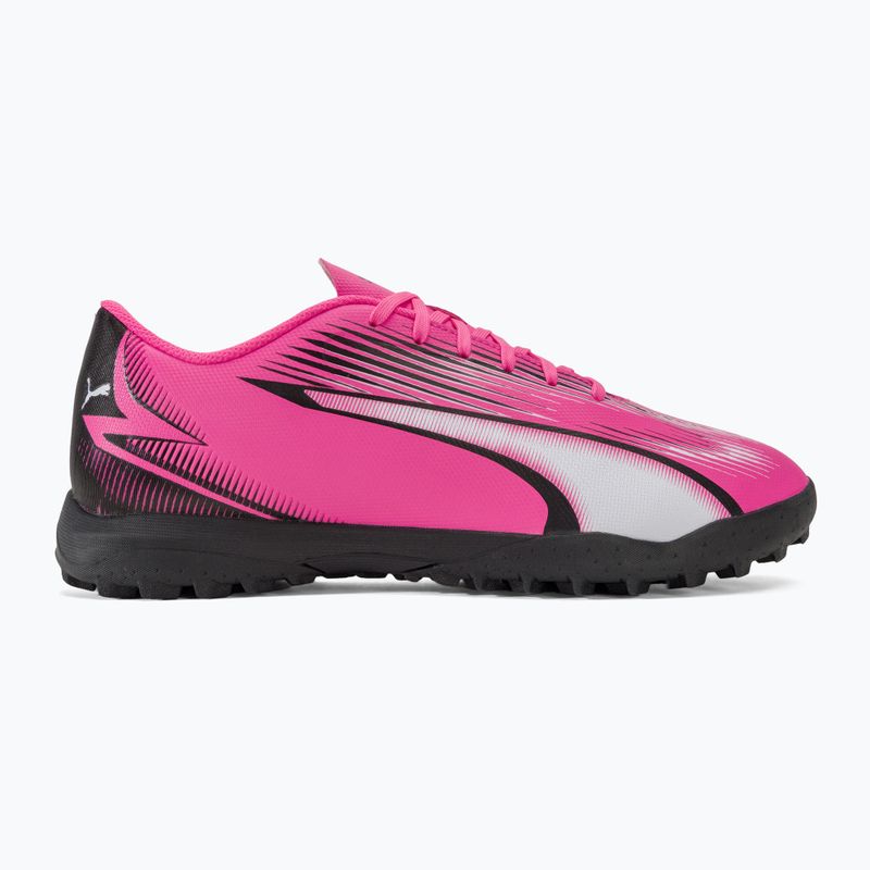 Buty piłkarskie PUMA Ultra Play TT poison pink/puma white/puma black 2