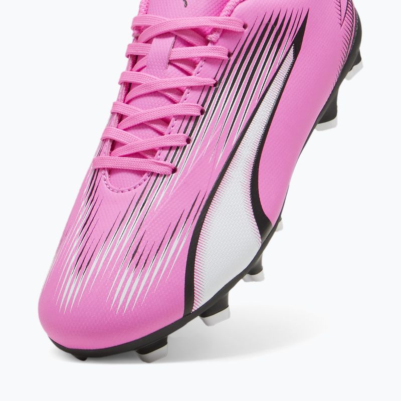 Buty piłkarskie dziecięce PUMA Ultra Play FG/AG Jr poison pink/puma white/puma black 12