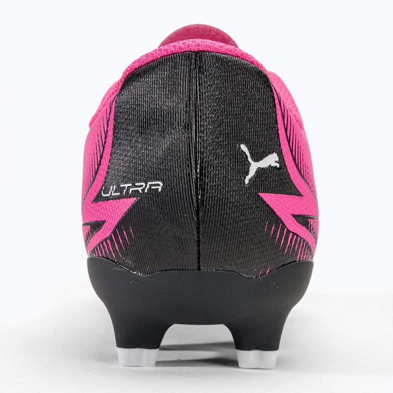 Buty piłkarskie dziecięce PUMA Ultra Play FG/AG Jr poison pink/puma white/puma black 6