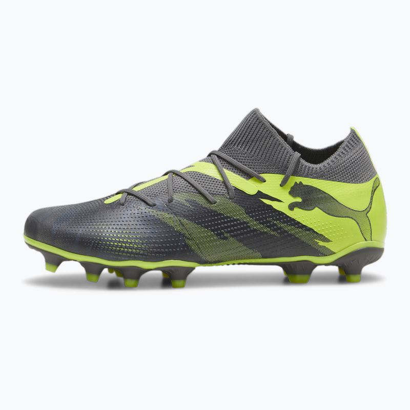 Buty piłkarskie PUMA Future 7 Match Rush FG/AG strong gray/cool dark gray/electric lime 8