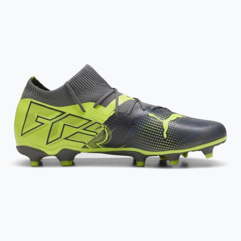 Buty piłkarskie PUMA Future 7 Match Rush FG/AG strong gray/cool dark gray/electric lime 9