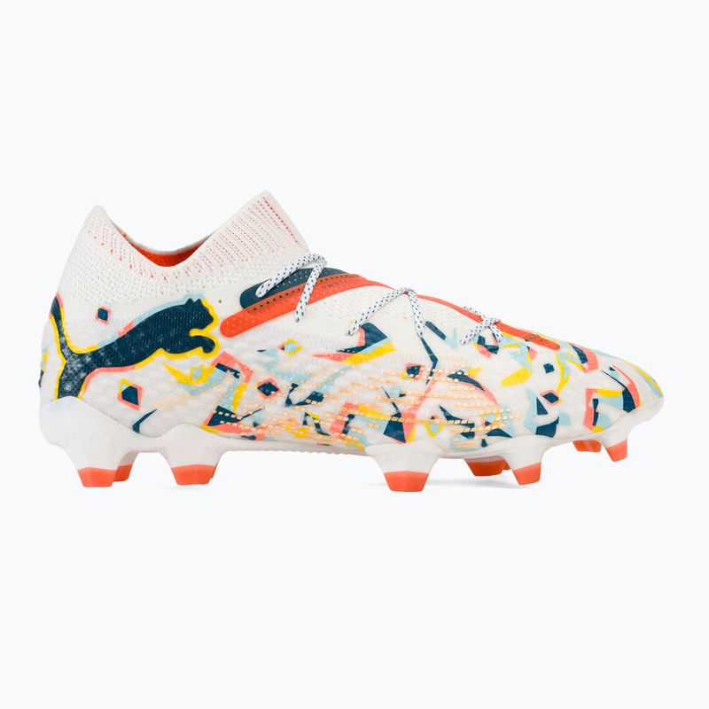 Buty piłkarskie PUMA Future 7 Ultimate Creativity FG/AG white/oceantropic/ turquoisesurf/ hotheat/sunstream 2