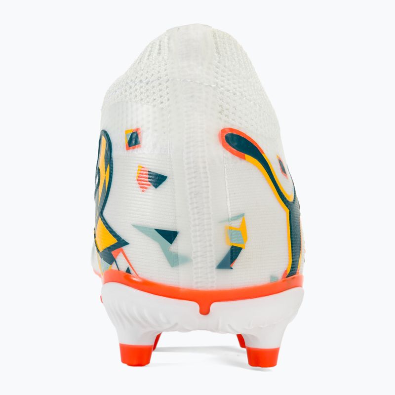 Buty piłkarskie PUMA Future 7 Match Creativity FG/AG white/ocean tropic/turquoise surf/hot heat/sunstream 6