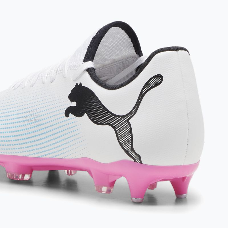 Buty piłkarskie PUMA Future 7 Play MxSG puma white/puma black/poison pink 13