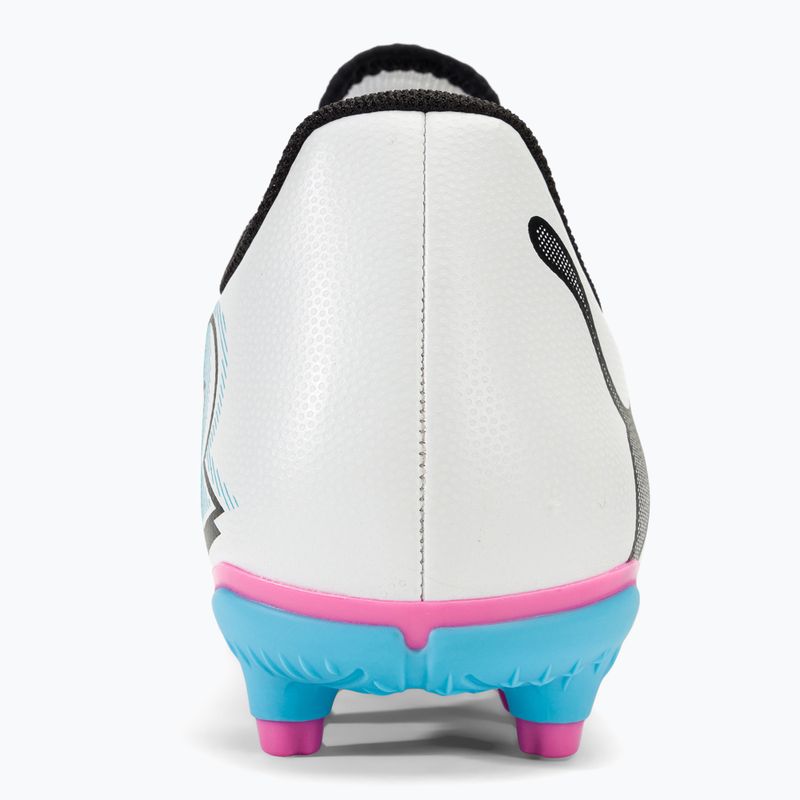 Buty piłkarskie dziecięce PUMA Future 7 Play FG/AG puma white/puma black/poison pink 6