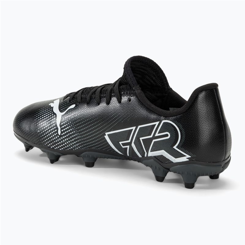 Buty piłkarskie dziecięce PUMA Future 7 Play FG/AG puma black/puma white 3