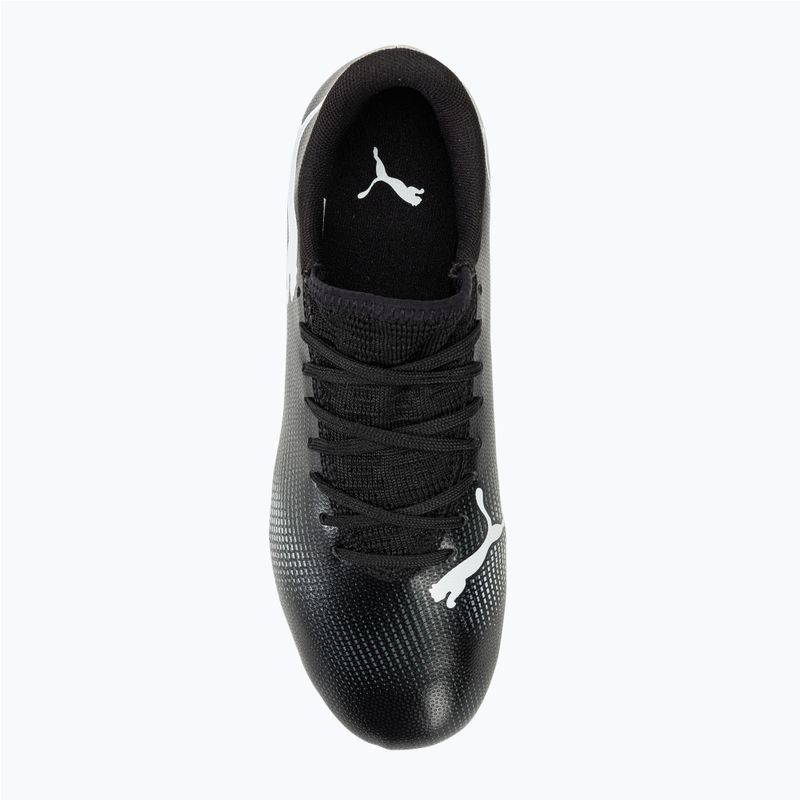 Buty piłkarskie dziecięce PUMA Future 7 Play FG/AG puma black/puma white 5
