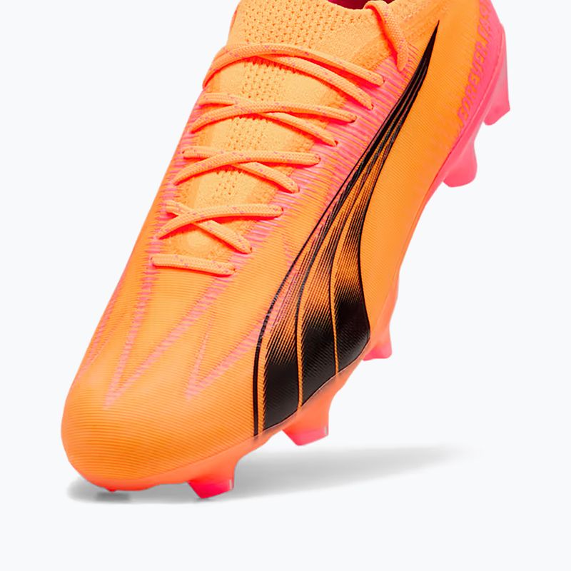 Buty piłkarskie PUMA Ultra Ultimate FG/AG sunset glow/puma black/sun stream 12