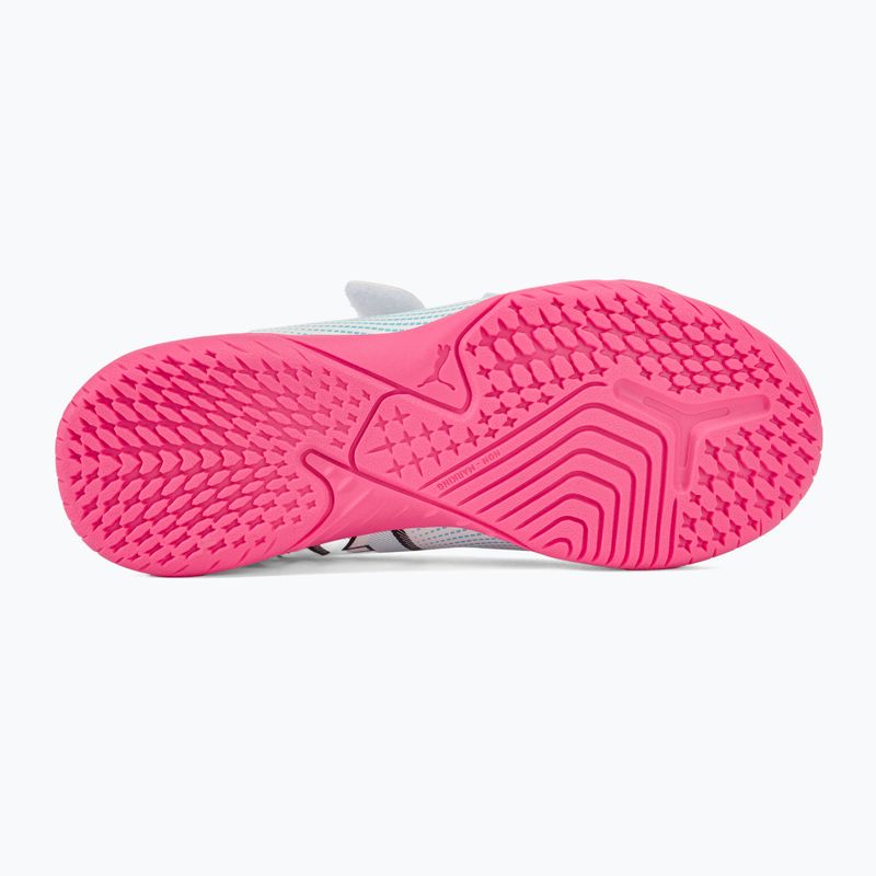 Buty piłkarskie dziecięce PUMA Future 7 Play IT V puma white/puma black/poison pink 4