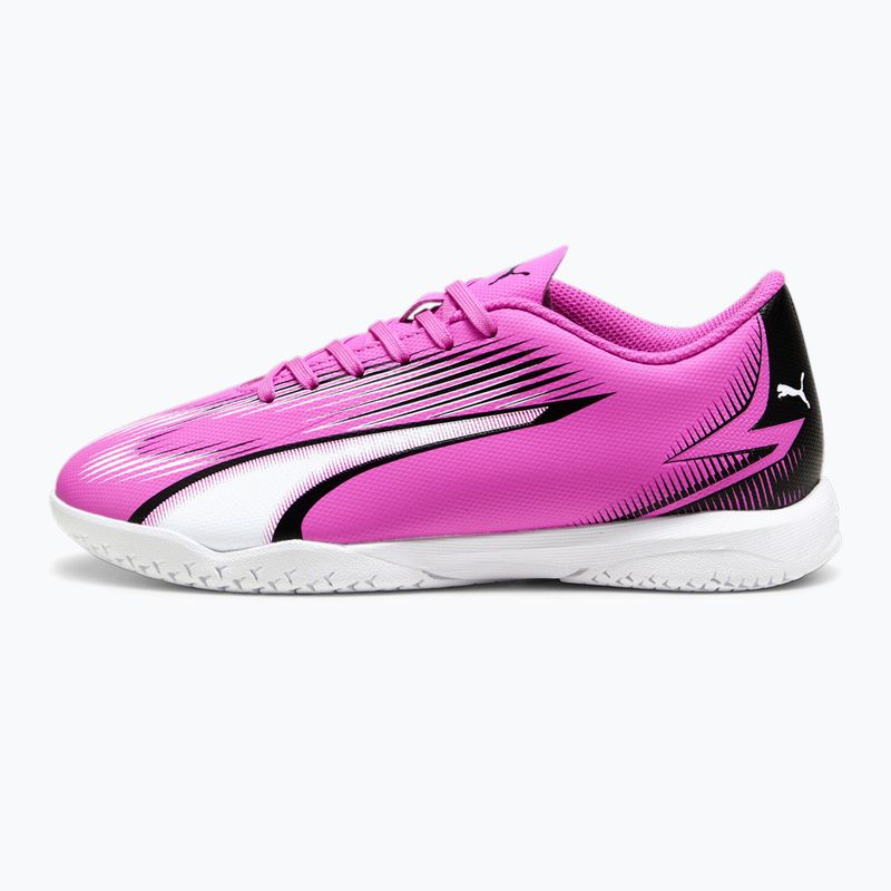 Buty piłkarskie dziecięce PUMA Ultra Play TT Jr poison pink/puma white/puma black 8