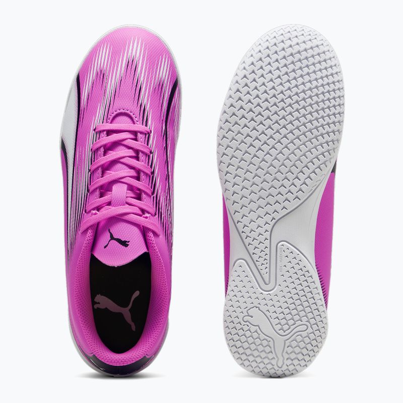 Buty piłkarskie dziecięce PUMA Ultra Play TT Jr poison pink/puma white/puma black 11