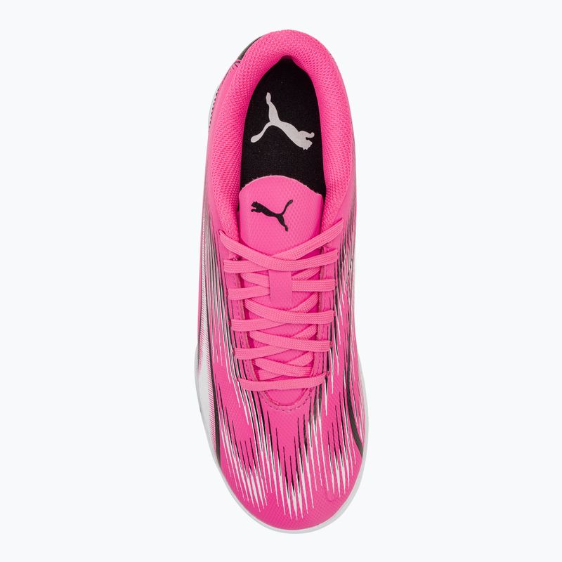 Buty piłkarskie dziecięce PUMA Ultra Play TT Jr poison pink/puma white/puma black 5