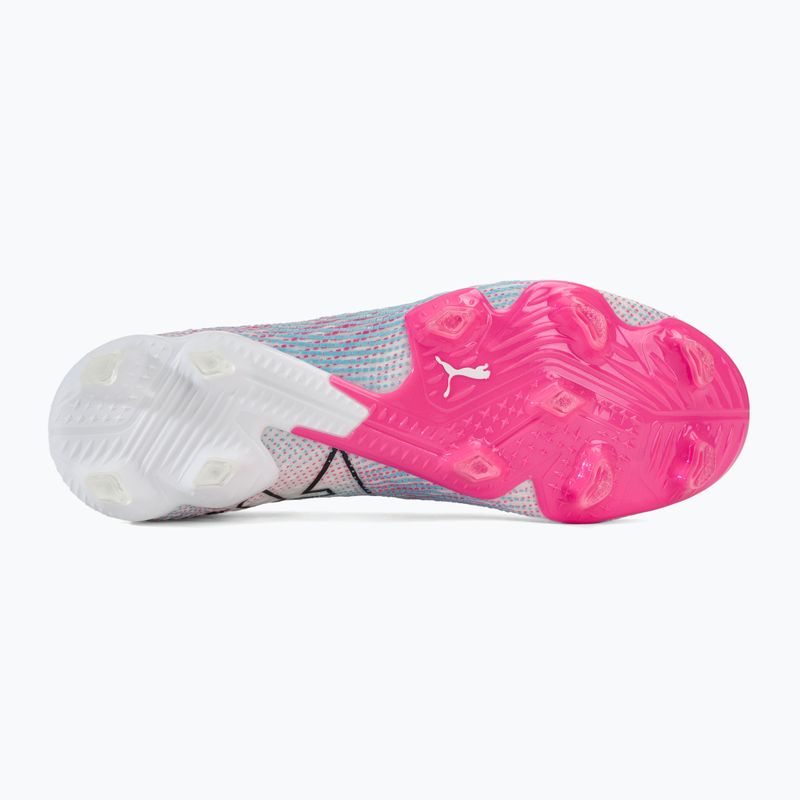 Buty piłkarskie PUMA Future 7 Ultimate FG/AG puma white/puma black/poison pink 4