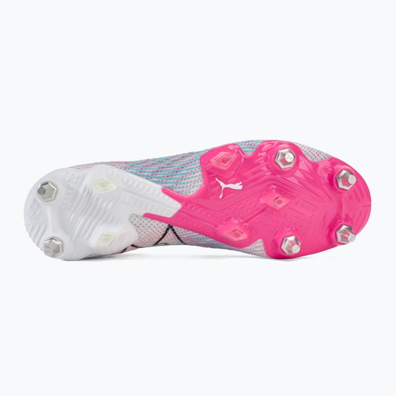 Buty piłkarskie PUMA Future 7 Ultimate MxSG puma white/puma black/poison pink 4