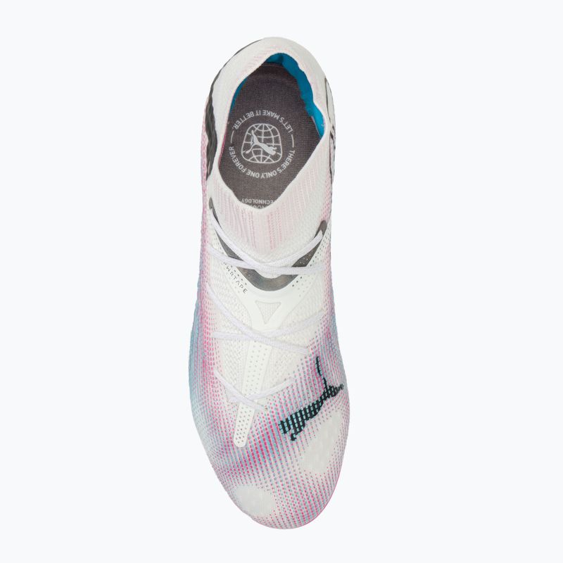 Buty piłkarskie PUMA Future 7 Ultimate MxSG puma white/puma black/poison pink 5