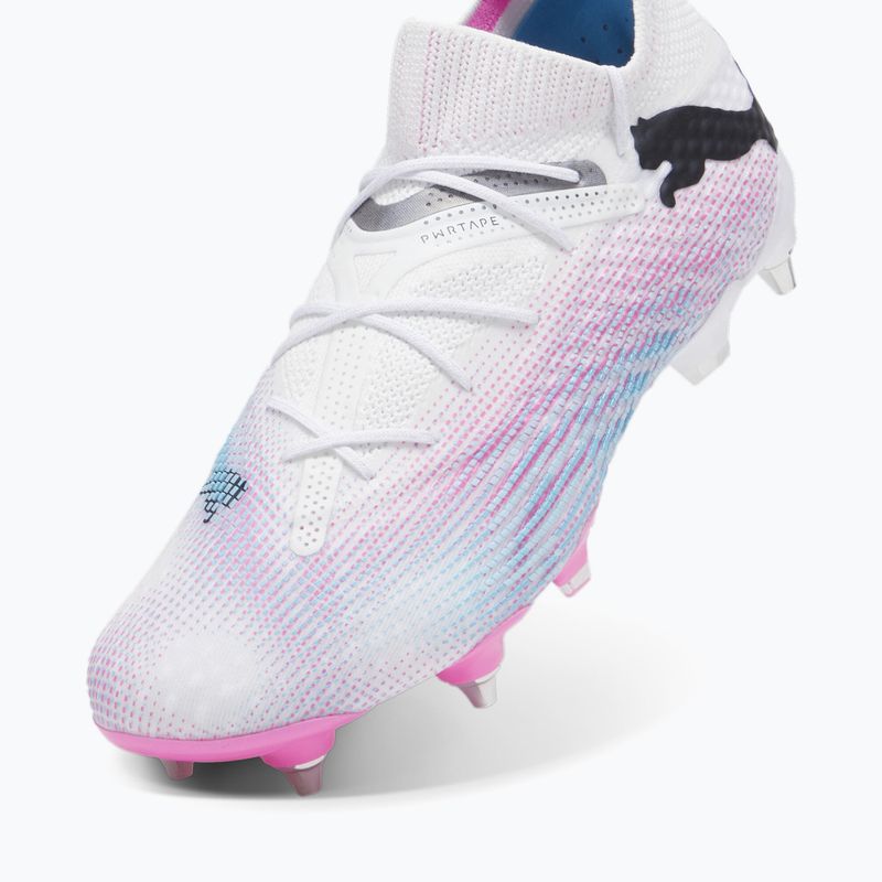 Buty piłkarskie PUMA Future 7 Ultimate MxSG puma white/puma black/poison pink 12