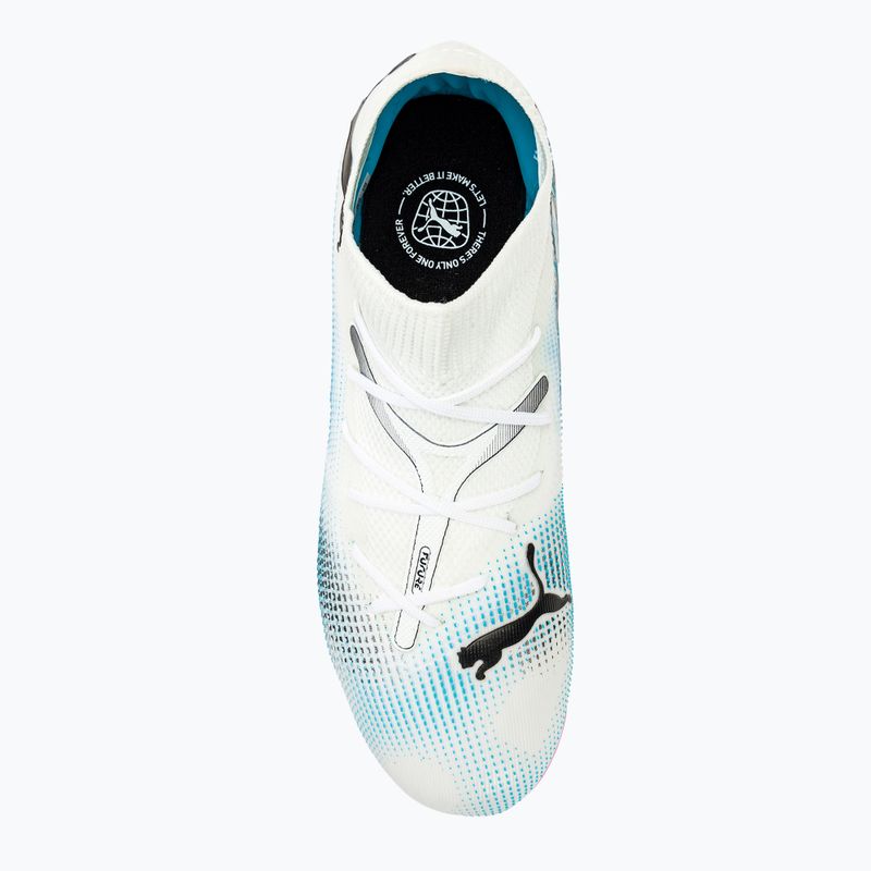 Buty piłkarskie dziecięce PUMA Future 7 Match FG/AG puma white/puma black/poison pink 5