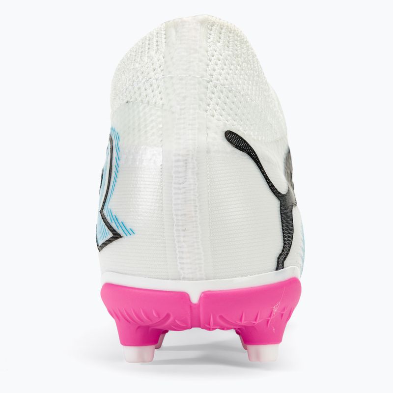 Buty piłkarskie dziecięce PUMA Future 7 Match FG/AG puma white/puma black/poison pink 6