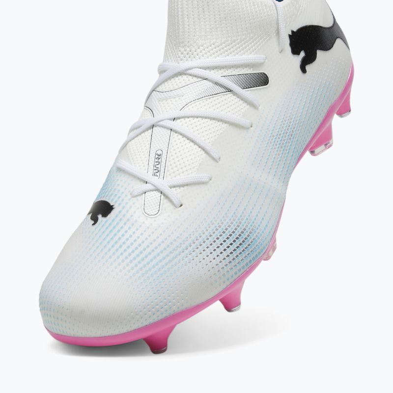 Buty piłkarskie PUMA Future 7 Match MxSG puma white/puma black/poison pink 12