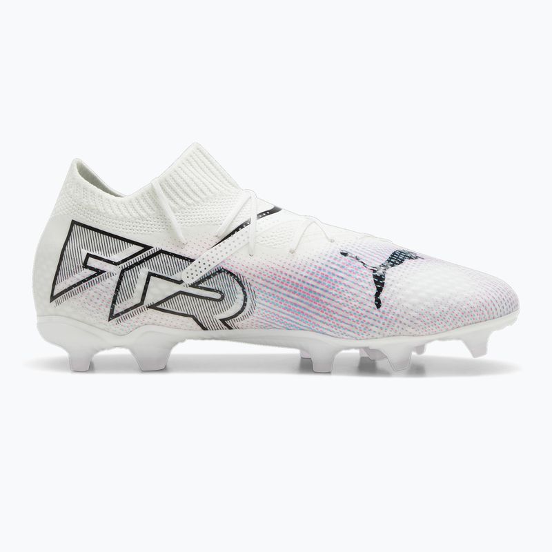 Buty piłkarskie dziecięce PUMA Future 7 Pro FG/AG Jr puma white/puma black/poison pink 9