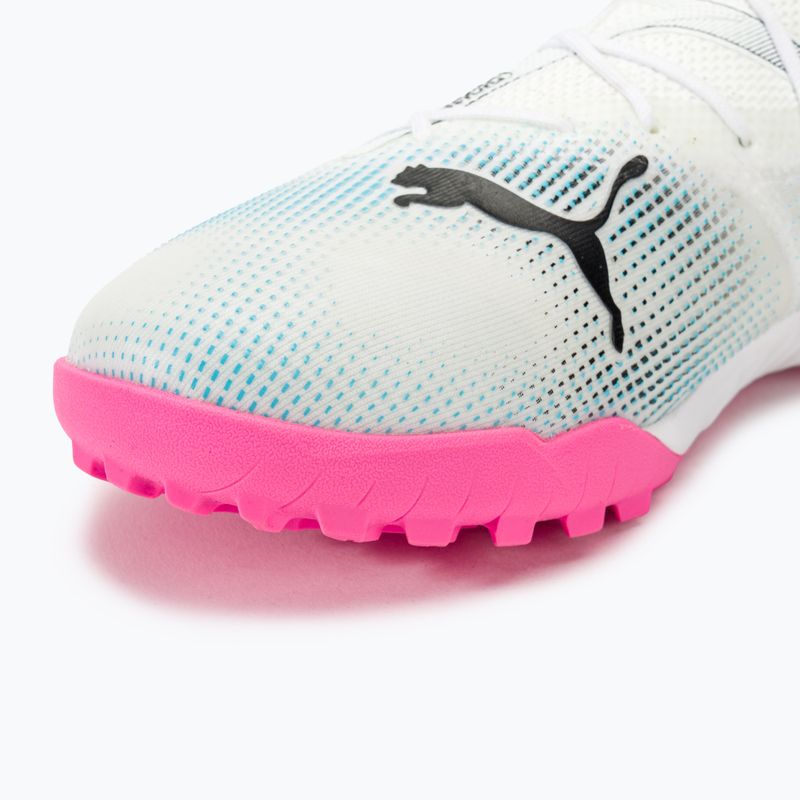 Buty piłkarskie PUMA Future 7 Match TT puma white/puma black/poison pink 7