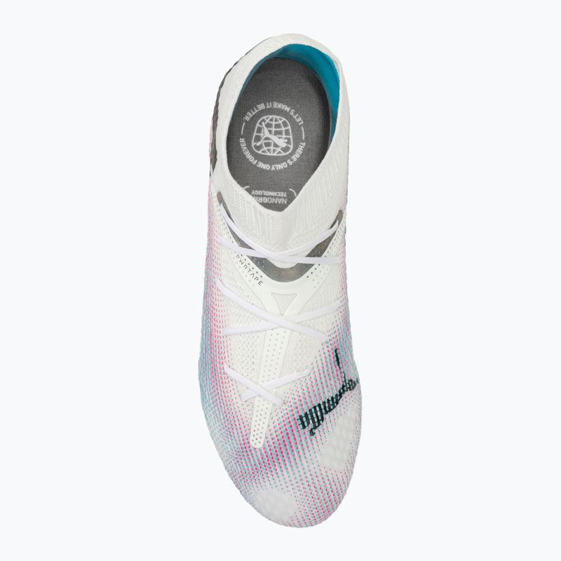 Buty piłkarskie PUMA Future 7 Pro+ FG/AG puma white/puma black/poison pink 5