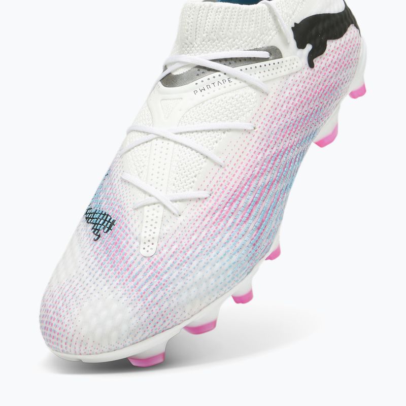 Buty piłkarskie PUMA Future 7 Pro+ FG/AG puma white/puma black/poison pink 12