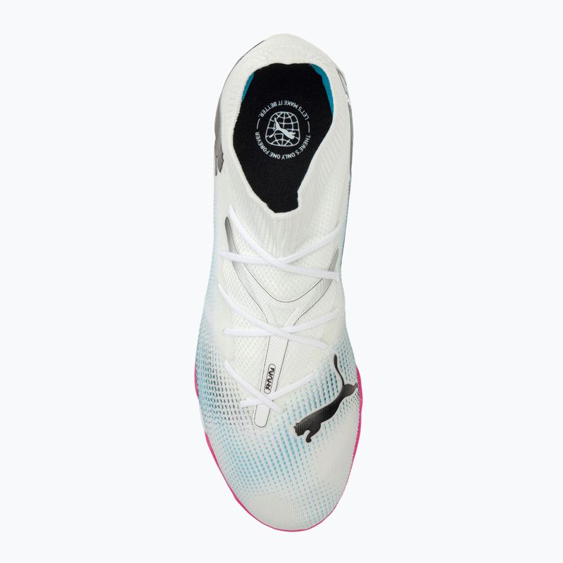 Buty piłkarskie PUMA Future 7 Match IT puma white/puma black/poison pink 5