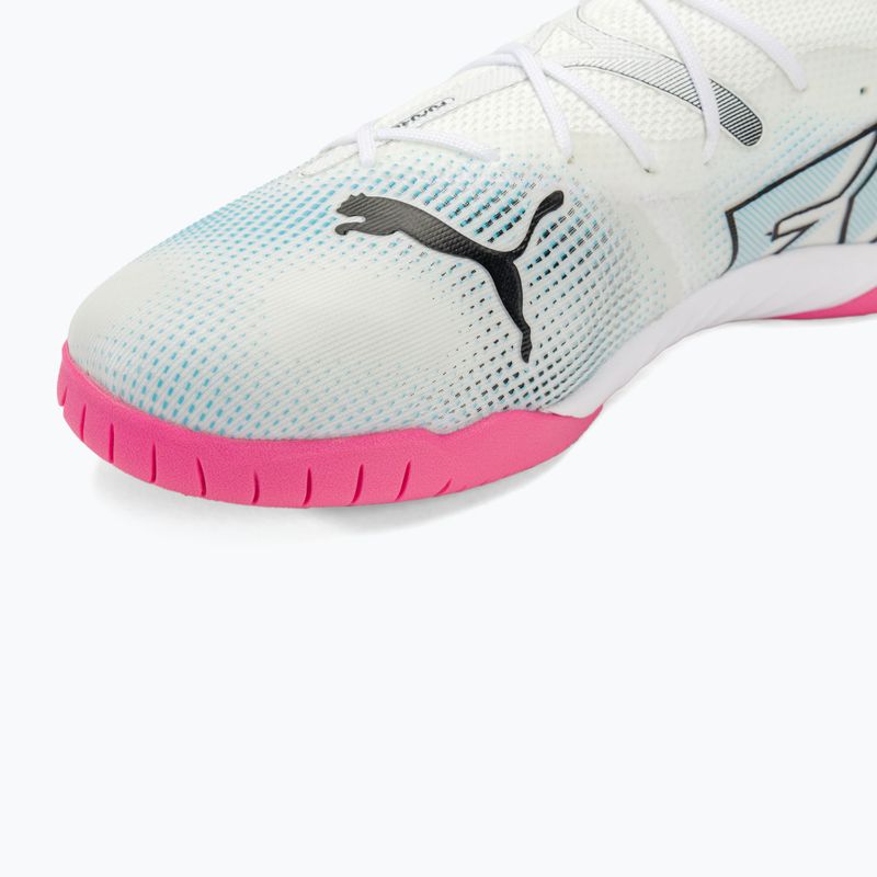 Buty piłkarskie PUMA Future 7 Match IT puma white/puma black/poison pink 7