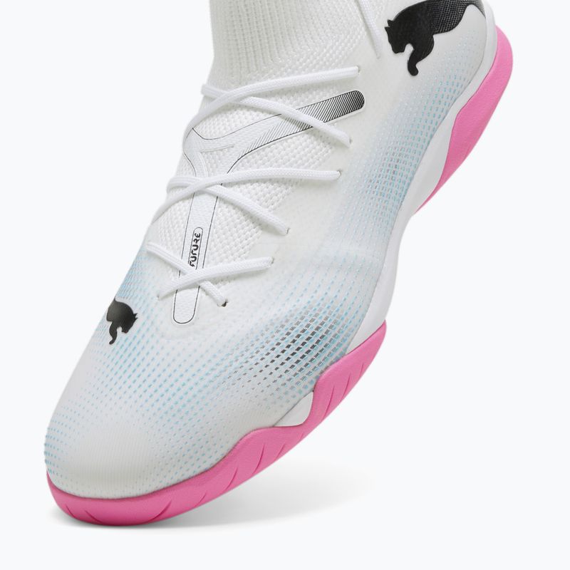 Buty piłkarskie PUMA Future 7 Match IT puma white/puma black/poison pink 12