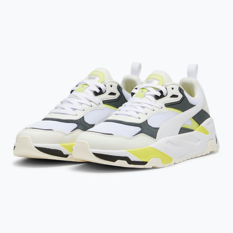 Buty PUMA Trinity warm white/puma white/mineral gray/lime sheen 8