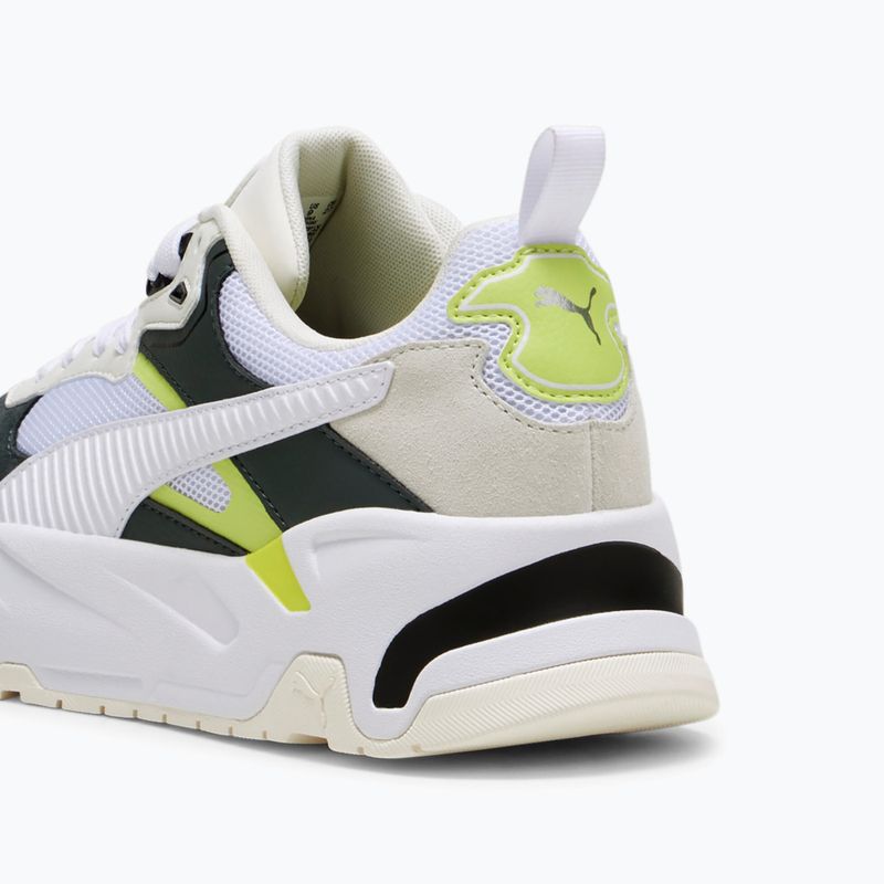 Buty PUMA Trinity warm white/puma white/mineral gray/lime sheen 13