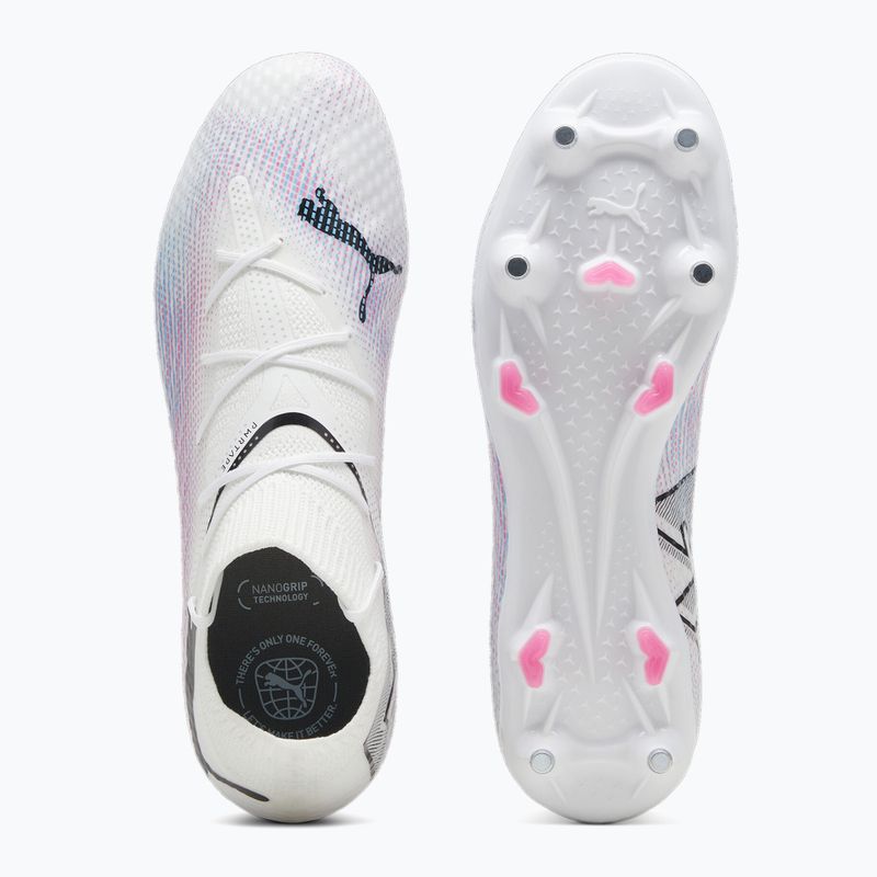 Buty piłkarskie PUMA Future 7 Pro MxSG puma white/puma black/poison pink 11